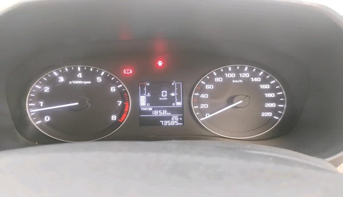 2017 Hyundai Creta E PLUS 1.6 PETROL, Petrol, Manual, 73,585 km, interior