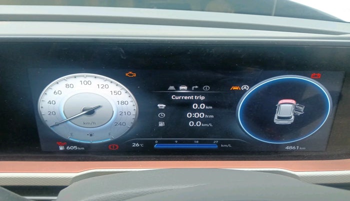2024 Hyundai Creta SX (O) 1.5 PETROL, Petrol, Manual, 4,861 km, interior