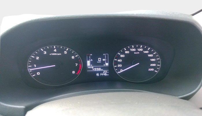 2016 Hyundai Creta SX PLUS 1.6 PETROL, Petrol, Manual, 1,61,446 km, interior