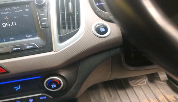 2019 Hyundai Creta SX AT 1.6 DIESEL, Diesel, Automatic, 91,995 km, interior