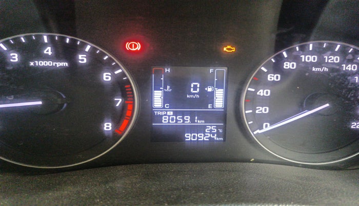 2017 Hyundai Creta SX PLUS 1.6 PETROL, Petrol, Manual, 90,924 km, interior