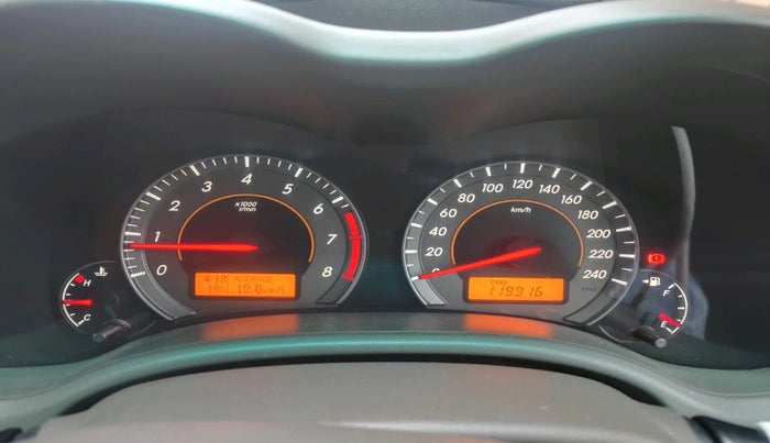 2011 Toyota Corolla Altis G PETROL, Petrol, Manual, 1,19,916 km, interior