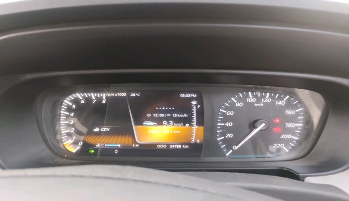 2021 Tata PUNCH CREATIVE  MT, Petrol, Manual, 34,788 km, interior