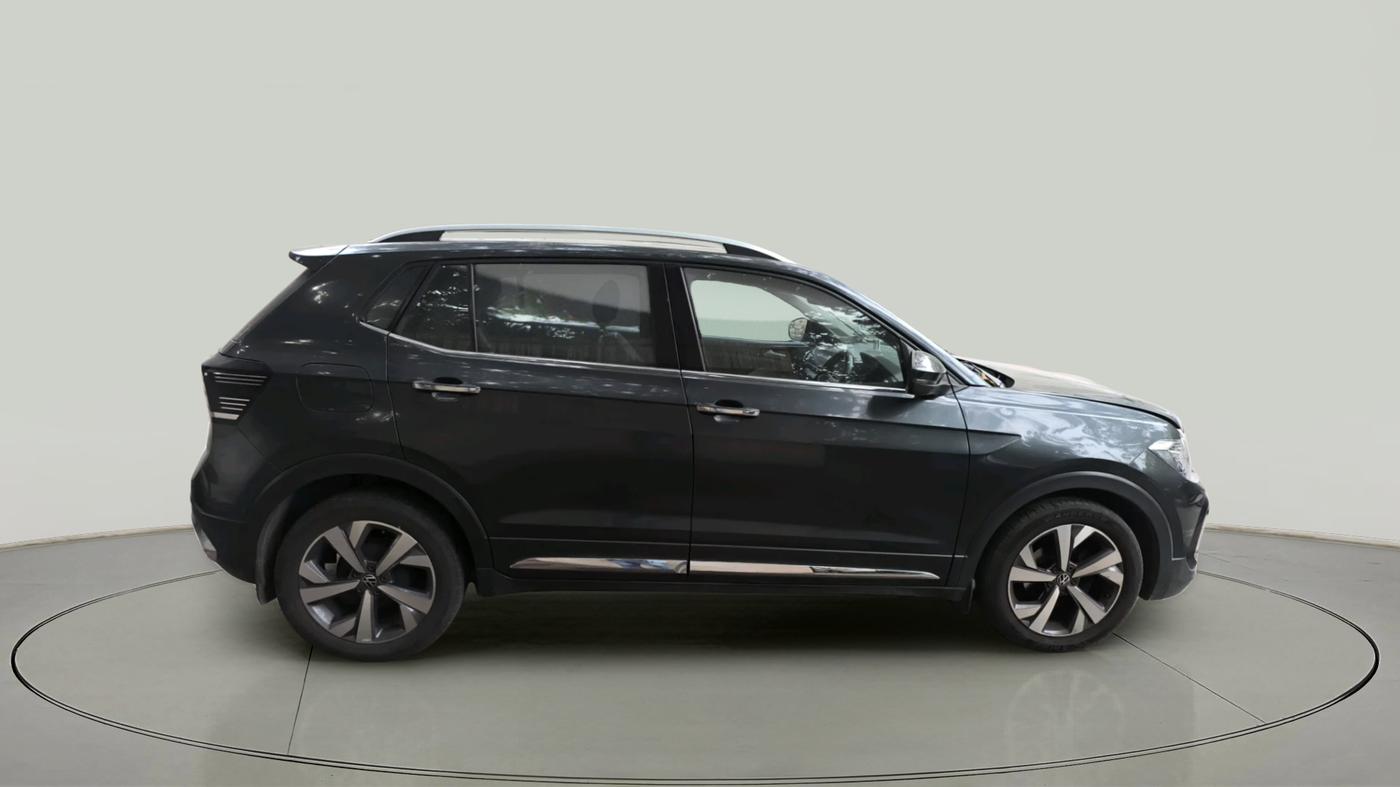 2021 Volkswagen TAIGUN TOPLINE 1.0 TSI AT, Petrol, Automatic, 66,673 km, exterior