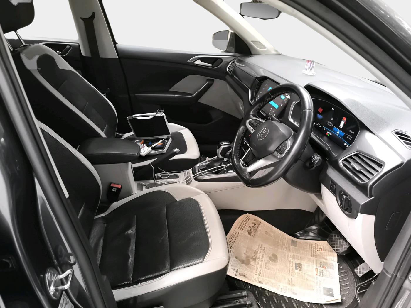 2021 Volkswagen TAIGUN TOPLINE 1.0 TSI AT, Petrol, Automatic, 66,673 km, interior