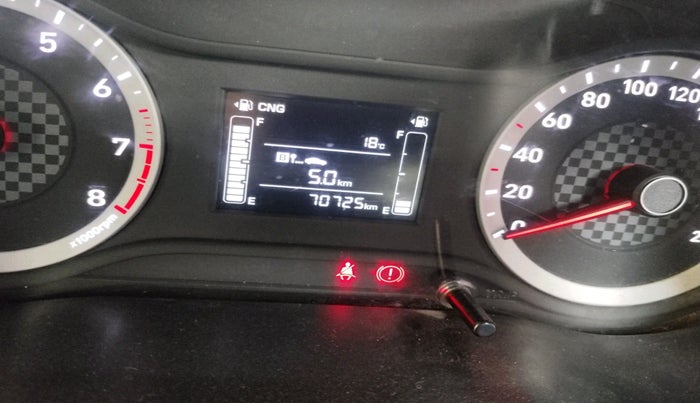 2021 Hyundai GRAND I10 NIOS SPORTZ 1.2 KAPPA VTVT CNG, Petrol, Manual, 70,725 km, interior