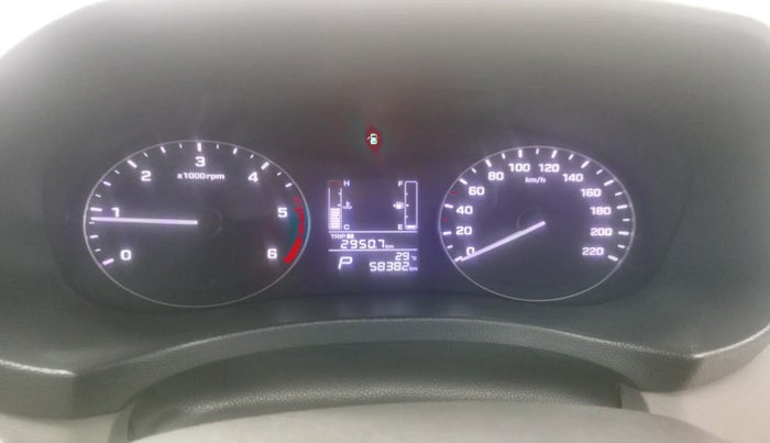 2017 Hyundai Creta SX PLUS AT 1.6 DIESEL, Diesel, Automatic, 58,382 km, interior