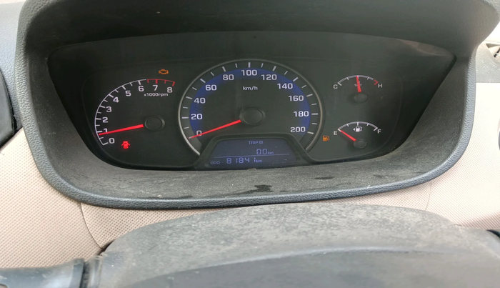 2016 Hyundai Xcent BASE 1.2, Petrol, Manual, 81,841 km, interior