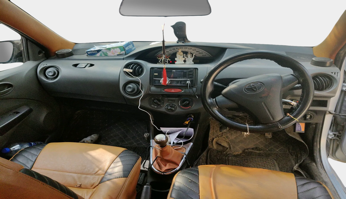 2012 Toyota Etios G, Petrol, Manual, 89,985 km, interior