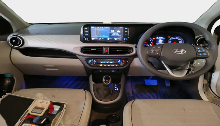 2023 Hyundai GRAND I10 NIOS SPORTZ AMT 1.2 KAPPA VTVT, Petrol, Automatic, 7,142 km, interior