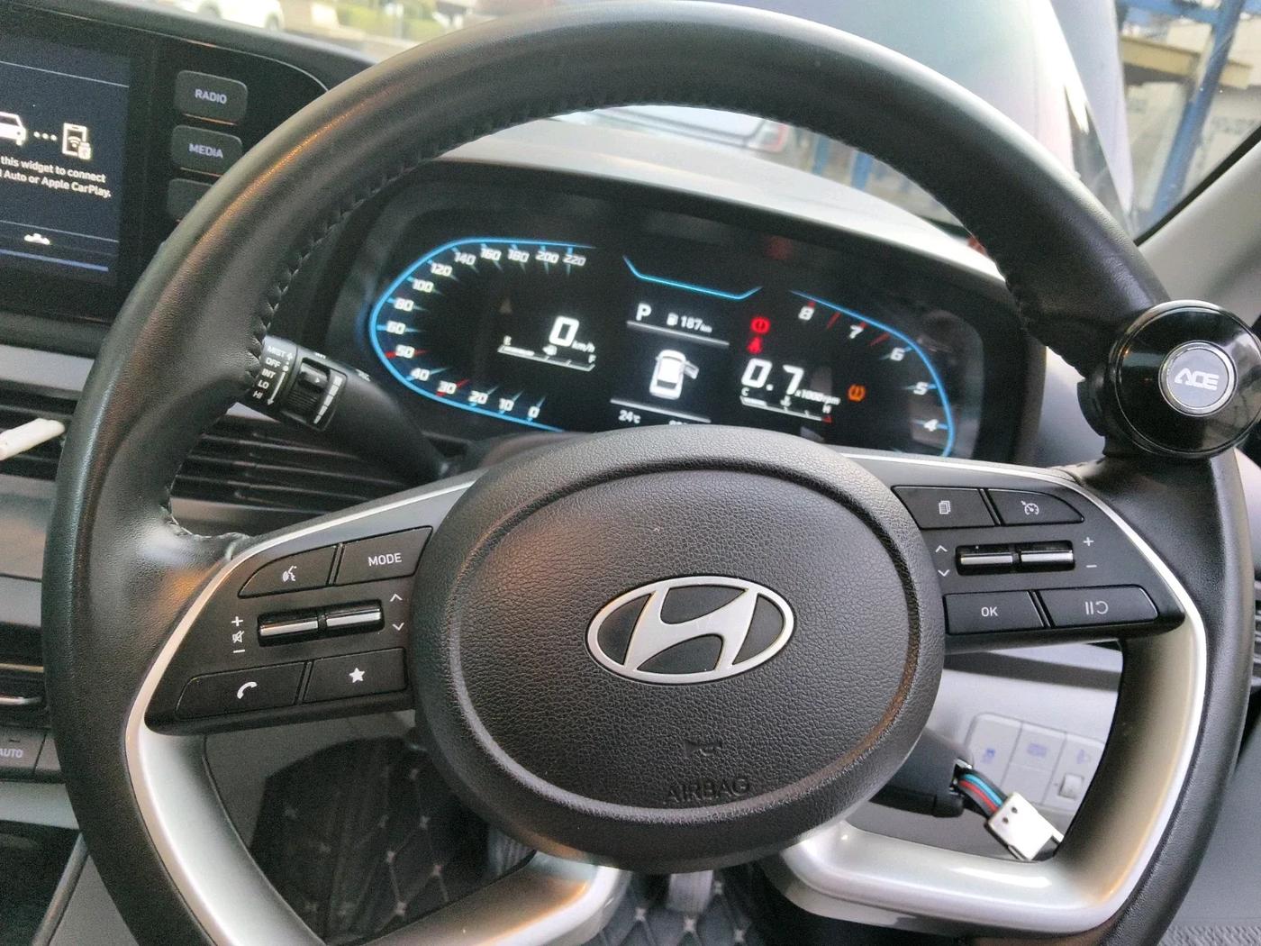 2024 Hyundai NEW I20 Sportz (O) 1.2 IVT, Petrol, Automatic, 8,600 km, interior