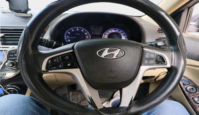 2012 Hyundai Verna FLUIDIC 1.6 VTVT SX, Petrol, Manual, 1,32,580 km, interior