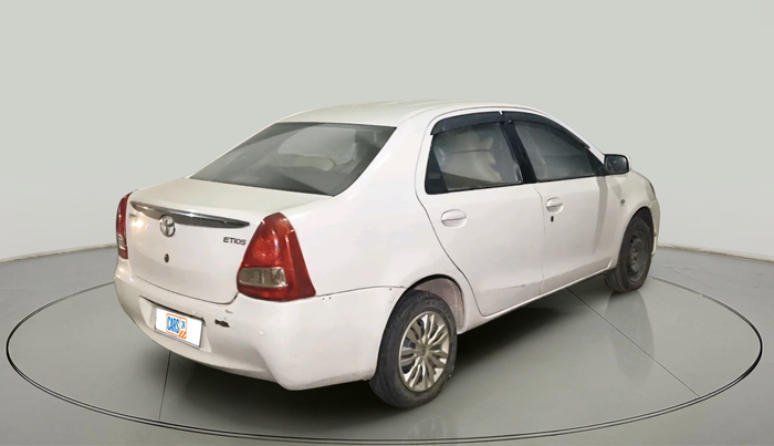 2011 Toyota Etios G, Petrol, Manual, 51,454 km, exterior