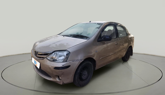 2011 Toyota Etios G, Petrol, Manual, 64,148 km, exterior