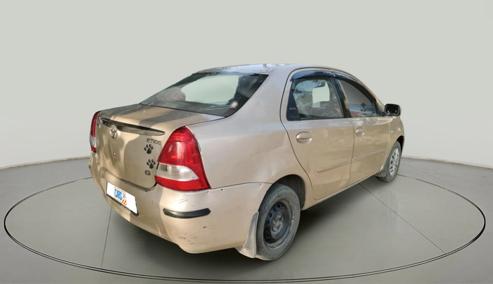 2011 Toyota Etios G, Petrol, Manual, 64,148 km, exterior