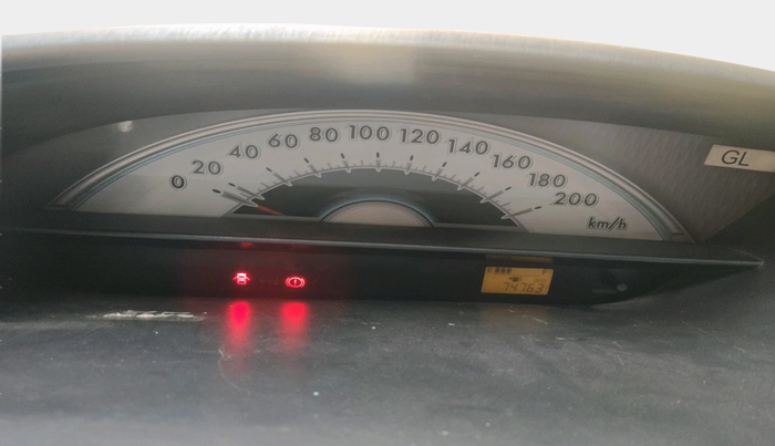 2016 Toyota Etios G, Petrol, Manual, 74,763 km, interior