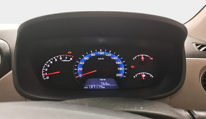 2015 Hyundai Xcent S 1.2, Petrol, Manual, 1,37,114 km, interior