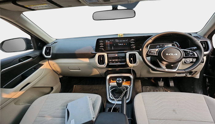 2025 KIA SONET HTK PLUS 1.0 TURBO PETROL IMT, Petrol, Manual, 3,455 km, interior