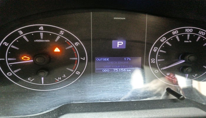 2020 Toyota Innova Crysta 2.7 GX AT 7 STR, Petrol, Automatic, 75,156 km, interior