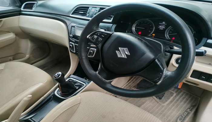 2014 Maruti Ciaz ZXI, Petrol, Manual, 85,232 km, interior
