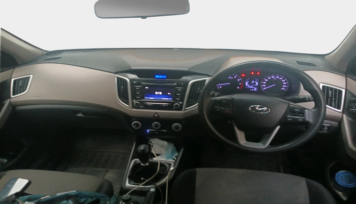 2017 Hyundai Creta E PLUS 1.6 PETROL, Petrol, Manual, 1,13,192 km, interior