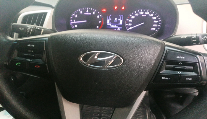 2017 Hyundai Creta E PLUS 1.6 PETROL, Petrol, Manual, 1,13,192 km, interior