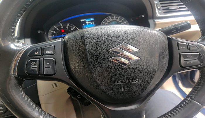 2019 Maruti Ciaz ALPHA 1.5 SHVS PETROL, Petrol, Manual, 60,432 km, interior