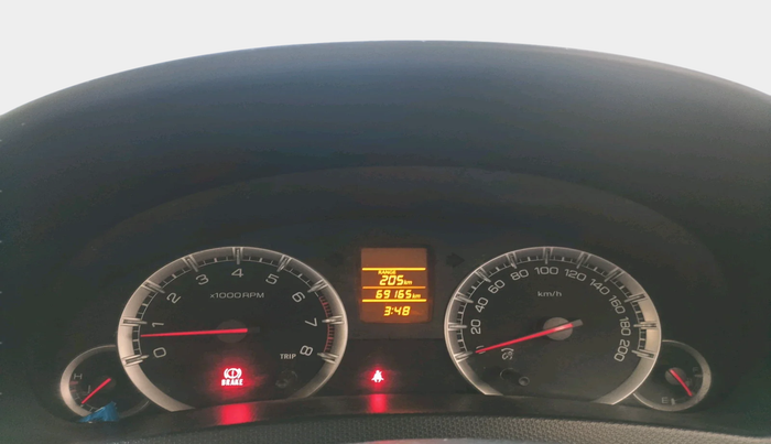 2012 Maruti Swift VXI, Petrol, Manual, 69,165 km, interior