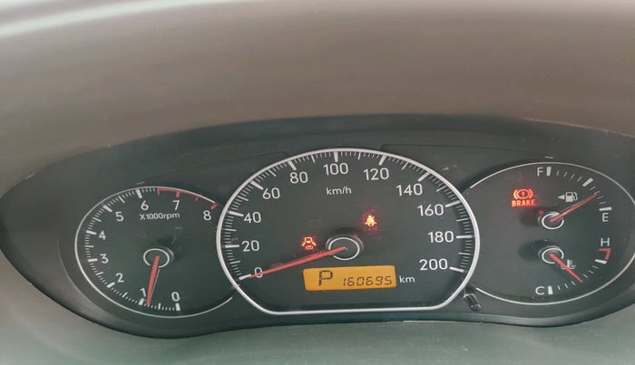 2010 Maruti SX4 ZXI AT, Petrol, Automatic, 1,60,695 km, interior