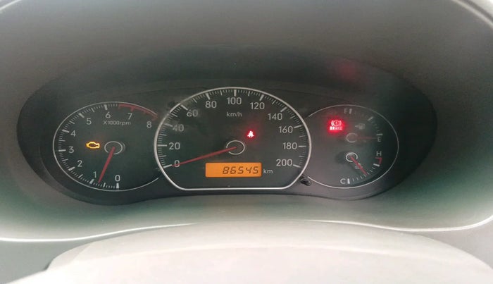 2010 Maruti SX4 VXI, Petrol, Manual, 86,545 km, interior