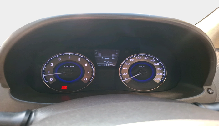 2013 Hyundai Verna FLUIDIC 1.6 VTVT SX OPT, Petrol, Manual, 81,479 km, interior