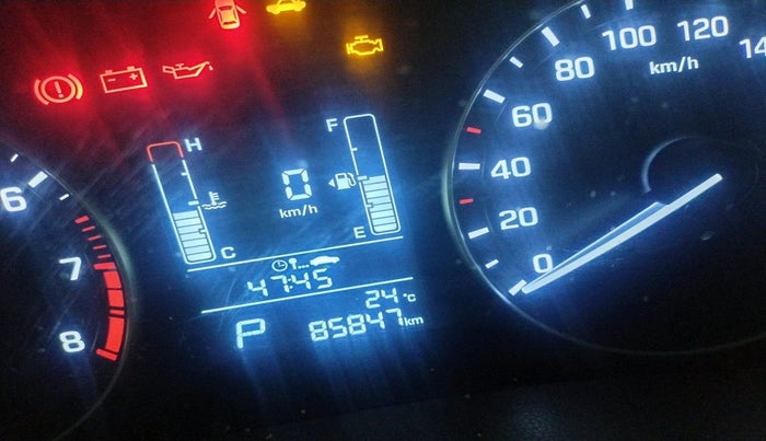 2017 Hyundai Creta SX PLUS AT 1.6 PETROL, Petrol, Automatic, 85,847 km, interior