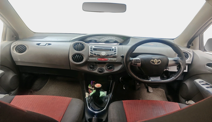 2011 Toyota Etios VX, Petrol, Manual, 1,88,480 km, interior