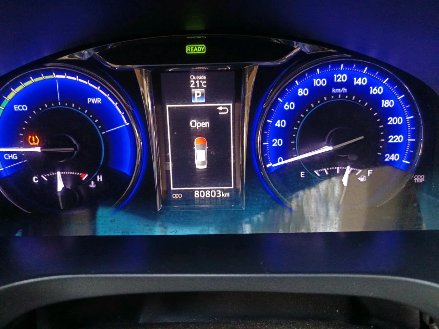 2017 Toyota Camry HYBRID, Hybrid, Automatic, 82,359 km, interior