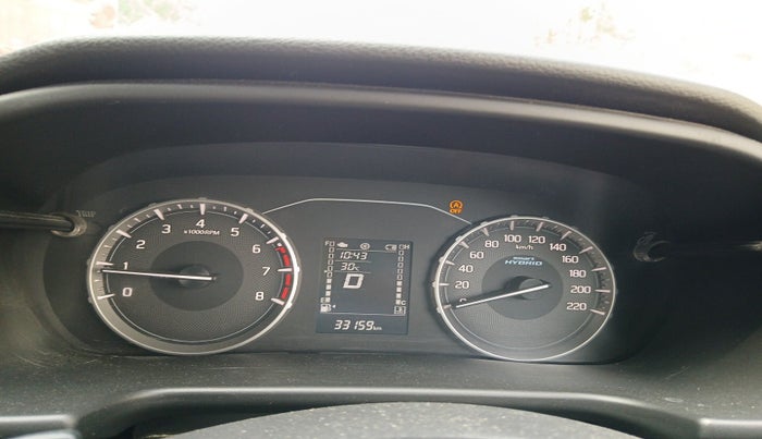 2022 Maruti BREZZA VXI AT SMART HYBRID, Petrol, Automatic, 33,159 km, interior