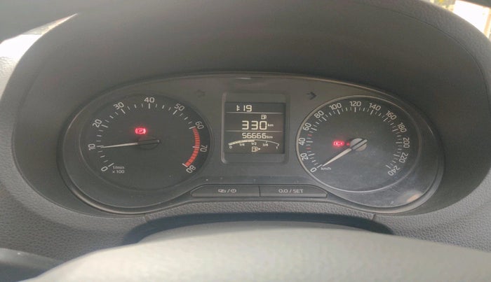 2017 Skoda Rapid AMBITION 1.6 MPI MT, Petrol, Manual, 56,666 km, interior