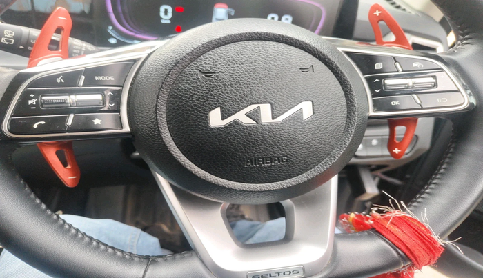 2024 KIA SELTOS HTK Plus 1.5 Petrol IVT, Petrol, Automatic, 22,505 km, interior