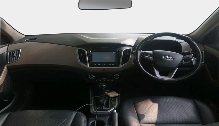 2017 Hyundai Creta SX PLUS AT 1.6 PETROL, Petrol, Automatic, 87,619 km, interior