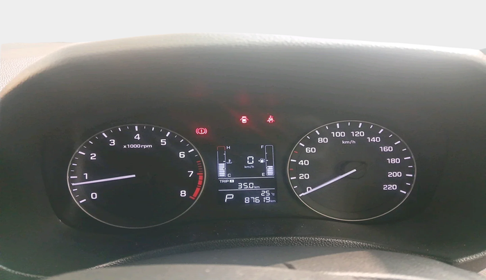 2017 Hyundai Creta SX PLUS AT 1.6 PETROL, Petrol, Automatic, 87,619 km, interior