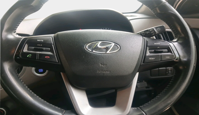 2017 Hyundai Creta SX PLUS AT 1.6 PETROL, Petrol, Automatic, 87,619 km, interior