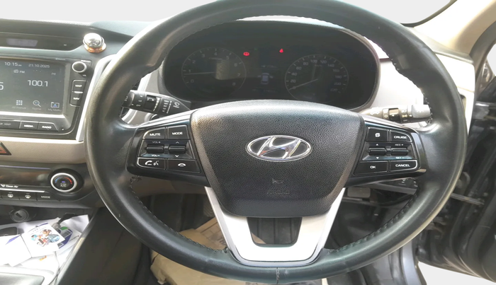 2018 Hyundai Creta SX (O) 1.6 PETROL, Petrol, Manual, 1,19,011 km, interior
