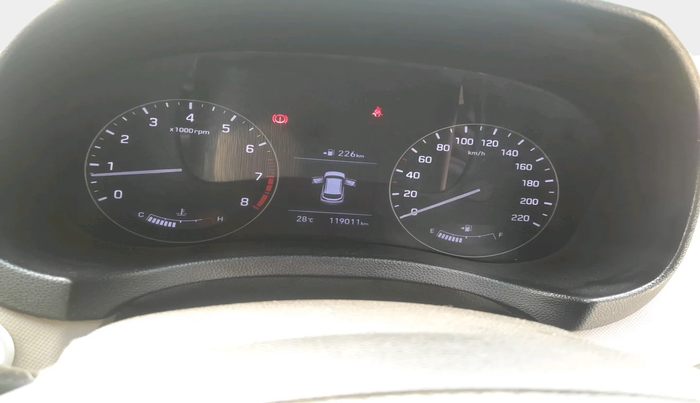 2018 Hyundai Creta SX (O) 1.6 PETROL, Petrol, Manual, 1,19,011 km, interior