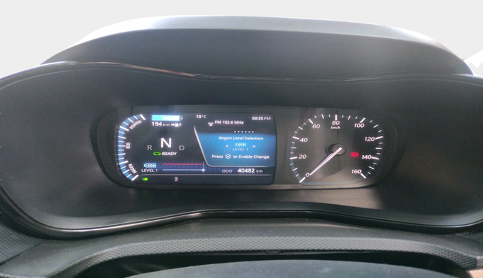 2022 Tata NEXON EV XZ Plus Lux Jet, Electric, Automatic, 40,482 km, interior