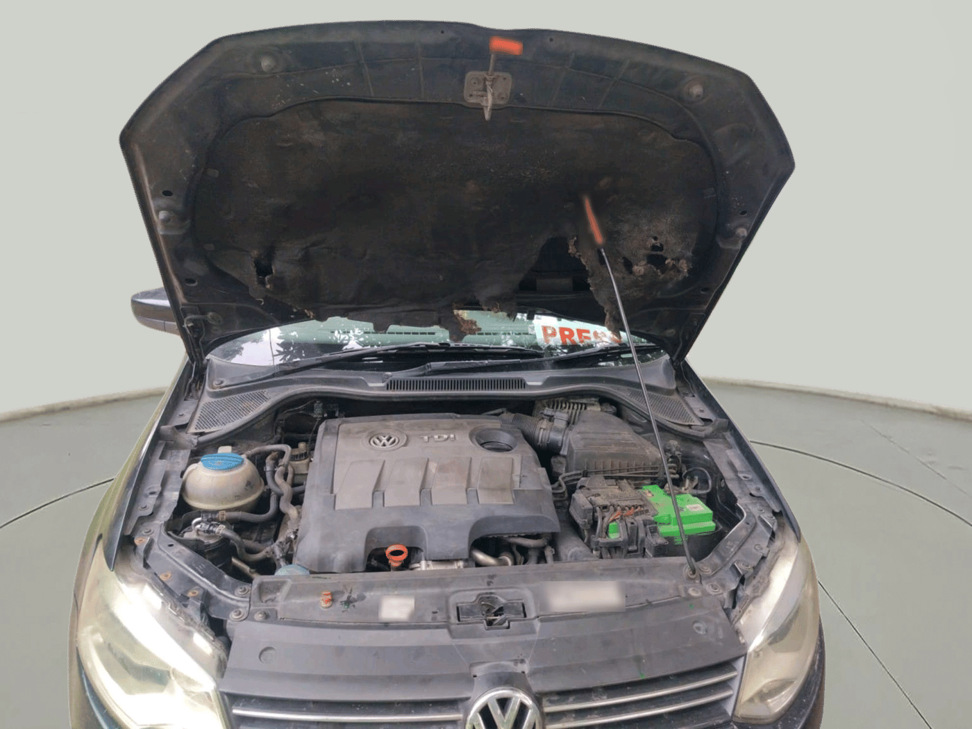 2012 Volkswagen Vento HIGHLINE DIESEL 1.6, Diesel, Manual, 67,667 km, exterior
