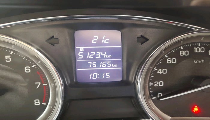 2017 Maruti Ciaz DELTA 1.4 MT PETROL, Petrol, Manual, 75,165 km, interior