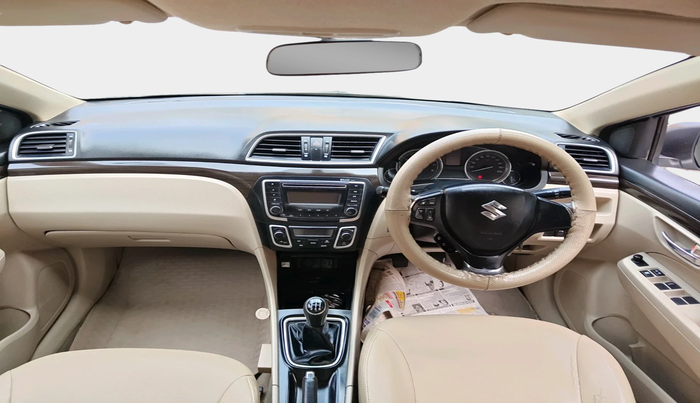 2017 Maruti Ciaz DELTA 1.4 MT PETROL, Petrol, Manual, 75,165 km, interior