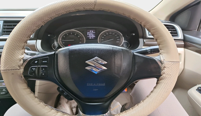 2017 Maruti Ciaz DELTA 1.4 MT PETROL, Petrol, Manual, 75,165 km, interior