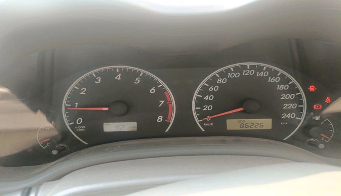 2011 Toyota Corolla Altis J PETROL, Petrol, Manual, 86,226 km, interior