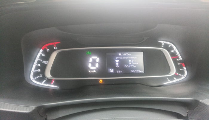 2023 KIA SONET HTK PLUS 1.0 IMT, Petrol, Manual, 53,079 km, interior