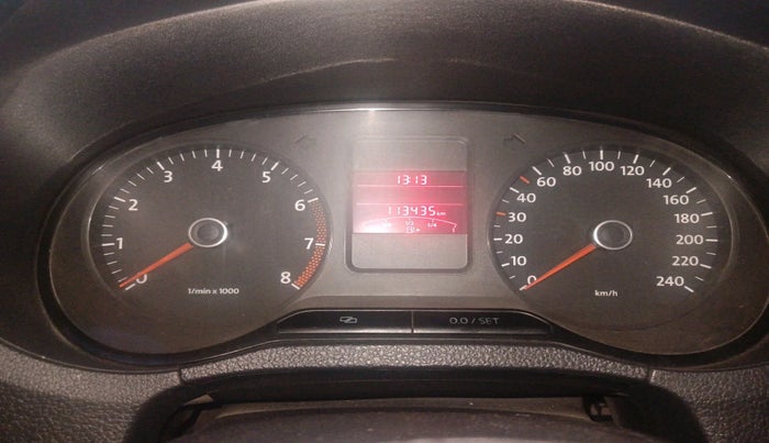 2011 Volkswagen Polo TRENDLINE 1.2L PETROL, Petrol, Manual, 1,13,435 km, interior